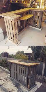 Pallet Bar Idea Palletbar Pallet Bar Diy Wood Pallet Bar Diy Pallet Furniture