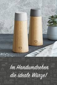 Sind Nicht Nur Stylish Sondern Lassen Sich Auch Auf Den Perfekten Mahlgrad Einstellen Salz Und Pfeffermuhlen Von Pfeffermuhlen Pfeffermuhle Holz Gewurzmuhle