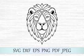 Download Lion Head Silhouette Graphic By Magicartlab Creative Fabrica PSD Mockup Templates