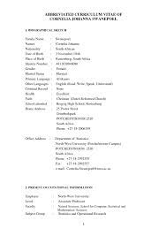 Here's a free cv example made using our resume and cv creator. Sample Of Cv For Job Application In South Africa Cv Examples Example Of A Good Cv Biggest Mistakes To Avoid Pay Attention To What You Write And Try Not To