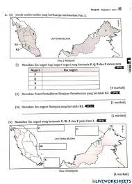 Tanahnya diambil daripada negeri maryland dan virginia. Peta Malaysia Ibu Negeri Worksheet