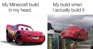 Build awesome settlements and claim them to collaborate with friends. I M Speed Build R Minecraftmemes