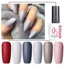 Red carpet manicure led gel polish fortify & protect. Matte Top Coat Uv Gel Varnishes For Nails Art Hybrid Gel Nail Polish Semi Permanent Matt Gel Lacquers Manicure Rubber Base Sets Nail Gel Aliexpress