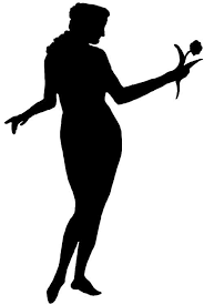 Black And White Woman Silhouette Woman Silhouettes Karen S Whimsy Woman Silhouette Silhouette Silhouette People