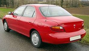 Image result for Mars Red 1990 Hyundai