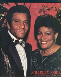 Charley Pride and his beautiful wife Rozene on Oct 16,1973🌹 “My Eyes Can  Only See As Far As You” ￼