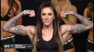 Go behind the scenes with the featherweight as she prepares for her 5th ufc bout saturday in norfolk, va. Megan Anderson Vs Norma Dumont Weigh In Face Off Ufc Fight Night Benavidez Vs Figueiredo Youtube