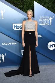 The Best Dressed Stars At The 2020 Sag Awards In 2020 Nice Dresses Strapless Dress Formal Dresses