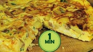 Frittata Di Zucchine Cipolle E Patate In Un Minuto Foodvlogger Youtube