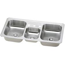 48 triple bowl sink models 4826egt. Elkay Cmr43223 Celebrity Triple Bowl Kitchen Sink Solidsurface Com