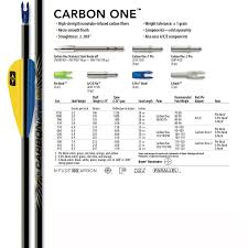 Easton Carbon One Arrows Dz
