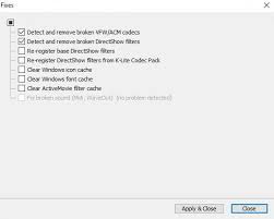 K Lite Codec Pack 16 3 5 Full Download Fur Pc Kostenlos