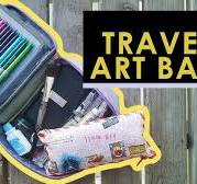 What's In My Travel Art Bag? Sketching On The Go!