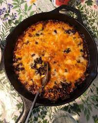 Ali Slagle S Cheesy Black Bean Bake In 2021 How To Cook Beans Cooking Inspiration Food Inspiration