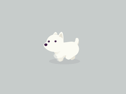 Animated Puppy Dog Animation Pet Logo Design Dog Illustration