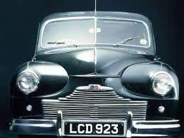Photographic Print Front View Of A 1951 Standard Vanguard 1 24x18in Custom Camaro Vanguard Photographic Print