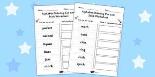 Our alphabetical order cards have been designed so that you can print them (onto white or we've got fun alphabetical order worksheets to go with many of the holidays and topics covered. Alphabetical Order Activities Ks1