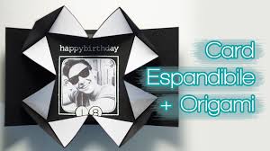 Oggi Vi Mostro Il Tutorial Per Un Biglietto Di Compleanno Maschile Ho Scelto Dei Colori Biglietti Compleanno Ragazzo Biglietti Di Compleanno Origami Biglietto