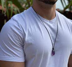 Pin On Raw Stone Necklaces