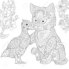 Dibujos Para Colorear Gatos