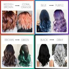 Color Changing Hair Dye Pentacute In 2020 Hair Color Underneath Temporary Hair Dye Cool Hair Color