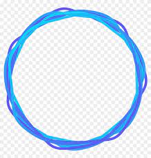 Hand drawn circle scribble icon transparent png svg vector. This Element Was Achieved By Drawing A Roughened Circle Blue Circle Sketch Png Transparent Png 2000x1545 635844 Pngfind