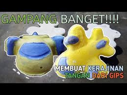 Demikian pengertian serta cara membuat gypsum. Gampang Banget Cara Buat Kerajinan Tangan Dari Gips Youtube