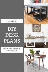 Ikea tables are easily customizable and offer plenty of desk space. 15 Diy Desk Plans To Build For Your Home Office The Handyman S Daughter
