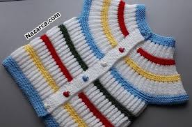Eski Selanik Modelinden Yeni Renkli Yelek Nazarca Com Baby Knitting Patterns Yelek Bebek Elbise Ogreticileri