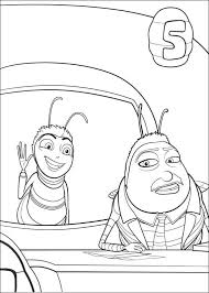 33 bee movie printable coloring pages for kids. Bee Movie Printable Coloring Sheets 18