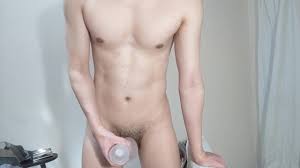 【おもちゃ】透明なオナホを使ってみたら気持ちよすぎてすぐイキそうだった【全裸】 Masturbation using a transparent  masturbation hole