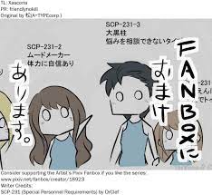 Oversimplified Scp Manga Scp 231 Special Personnel Requirements Scp Scp 231 Chapter