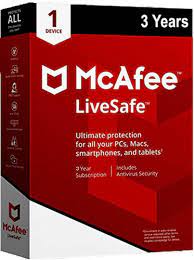 Thousands have bought from us. Mcafee Livesafe 2021 3 Years 1 Device Anteris Shop