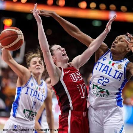 Caitlin Clark showed up & showed out vs. Italy today! 😤 Caitlin Clark vs  Italy: 1 PTS 0-6 FG 0-3 3P 2 TOs Clark went 0-6 for 1 point in the United