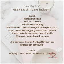 Putra martha utama bandung juni 2021, lowongan kerja bandung juni 2021 Info Lowongan Kerja Solo Dan Sekitarnya