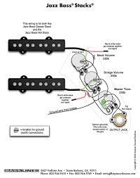 One closest to the neck controls volume of the pickup closest to the neck. Bass Pickup Wiring Jazz Bass Stacks By Basslines Usa Guitarras Baixo Contrabaixo Eletrico Contrabaixo
