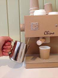 Cardboard Cappuccino Machine Diy Cardboard Costume Templates Zygote Brown Designs Cappuccino Machine Diy Cardboard Cardboard Costume