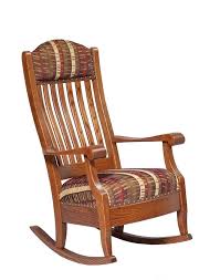 Amish Upholstered Aunties Rocker Amish Furniture Rocking Chair Antique Rocking Chairs