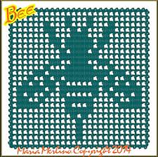 Ravelry Bee Trapped In Filet Netting Chart Graph Pattern By
