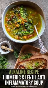 Alkaline vegan recipes (inspired by dr. Alkaline Recipe Turmeric Lentil Anti Inflammatory Soup Alkaline Diet Recipes Anti Inflammatory Diet Recipes Alkaline Foods