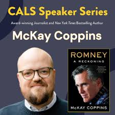 CALS Speaker Series presents McKay Coppins