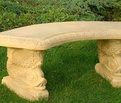 Add versatility to your garden or patio with a country casual teak curved bench. Casa Padrino Garden Bench Park Bench Sand 138 X 45 X H 49 Cm Curved Garden Bench In Oriental Style Garden Furniture