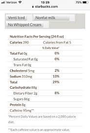 How To Reduce The Calorie Levels Of A Starbucks Venti Green Tea Frappuccino Quora