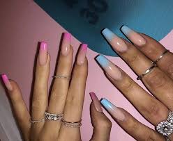 A new acrylic nails compilation 2021 is out! Kylie Cosmetics Kylie Nails Pink Ombre Nails Pink Nails