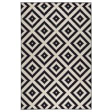 Ikea Us Furniture And Home Furnishings Ikea Rug Black White Rug Carpet Runner