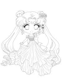 Maybe you would like to learn more about one of these? Princess Serenity Sailor Moon Coloring Pages Novocom Top