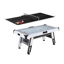Espn 72 Air Hockey And Table Tennis Table In 2020 Air Hockey Table Air Hockey Table Tennis