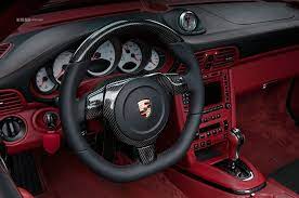 This Is Vilner S Handshake Ergonomic Steering Wheel With Lot Of Carbon Fiber Porsche Ferrari Hot