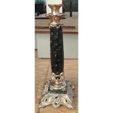 Antique gold plated candle holder. Vintage Castilian Imports Art Nouveau Silver Plated Candle Holder Chairish