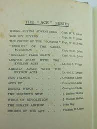 Biggles of the camel squadron by w. Stella Rose S Books Biggles Of The Camel Squadron Written By W E Johns Stock Code 2106164